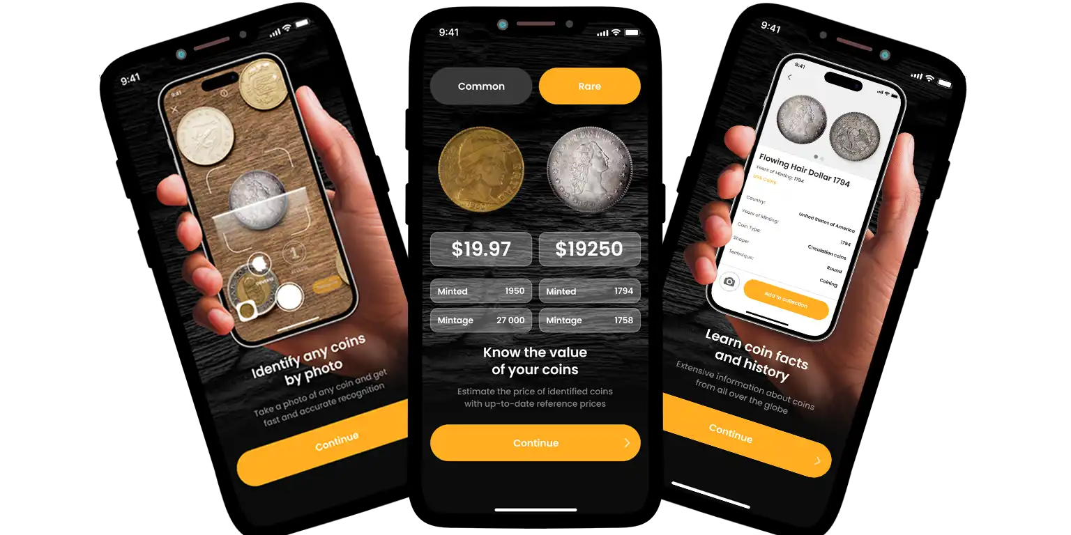 Introducing Coin ID Scanner’s interface.